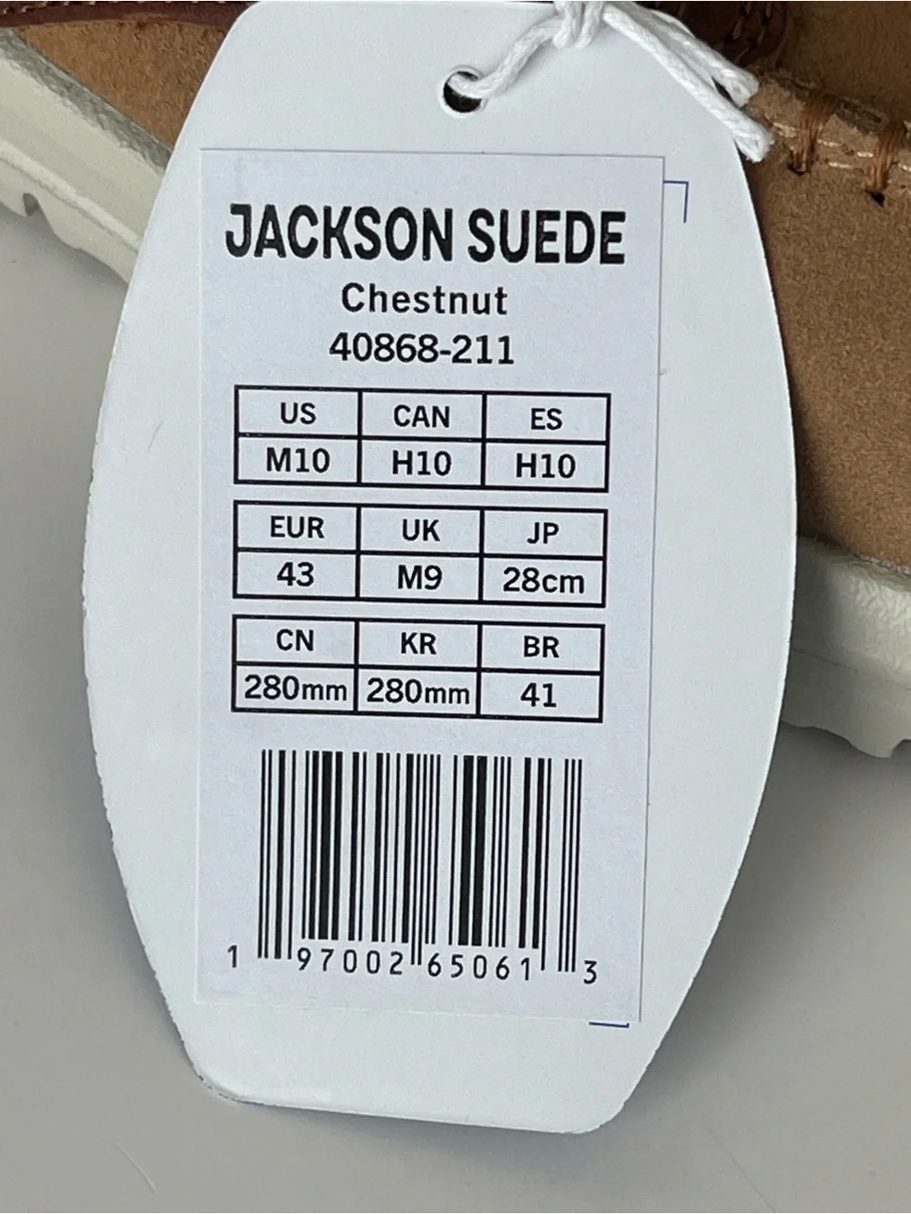 Hey Dude Jackson suede leather moccasin loafers chestnut NEW 10